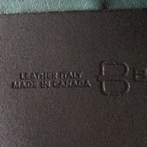 ⚜️ BRAVE  1992 WIDE Black LEATHER Belt w/BRASS/SILVER  ACCENT - Picture 2 of 16